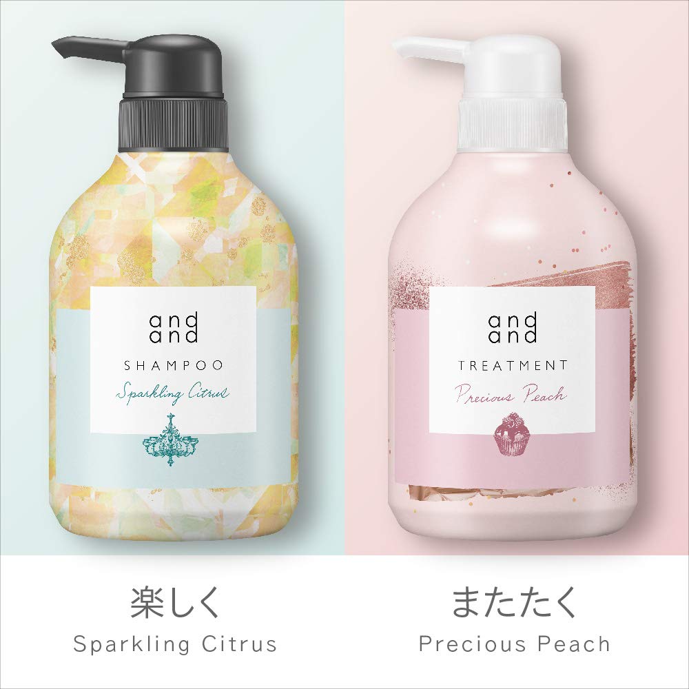 Amazon | andand(アンドアンド) シャンプー 〔楽しく〕スパークリング