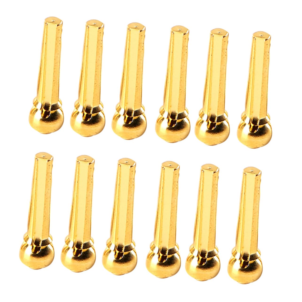 VICASKY 36piezas Clavijas De Puente De Cobre Para Guitarra Accesorios De Reemplazo Compatibles Guitarras Acústicas y Folk Material Duradero y Resistente Al Desgaste Mejora El Sonido