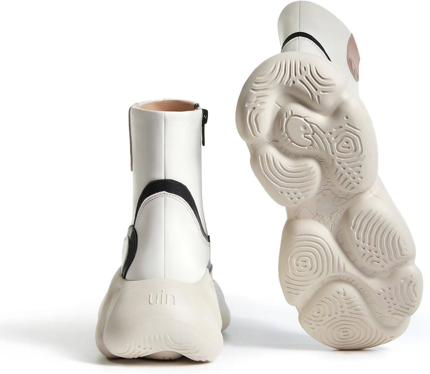 UIN Women's Boots Platform Chunky Fashion Walking Shoes Zarautz - Image 5