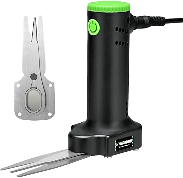 Electric Bud Trimmer Scissors, for Dry Wet Hydroponic Plants Trim Power Precise Cutting Shears with Speed Control, Heavy Duty Blades for Garden Plant Flowers Cutter