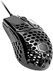 Cooler Master MM710 Glossy Black Gaming Mouse with Lightweight Honeycomb Shell Ultra Weave Cable 16000 DPI with Optical Sensor