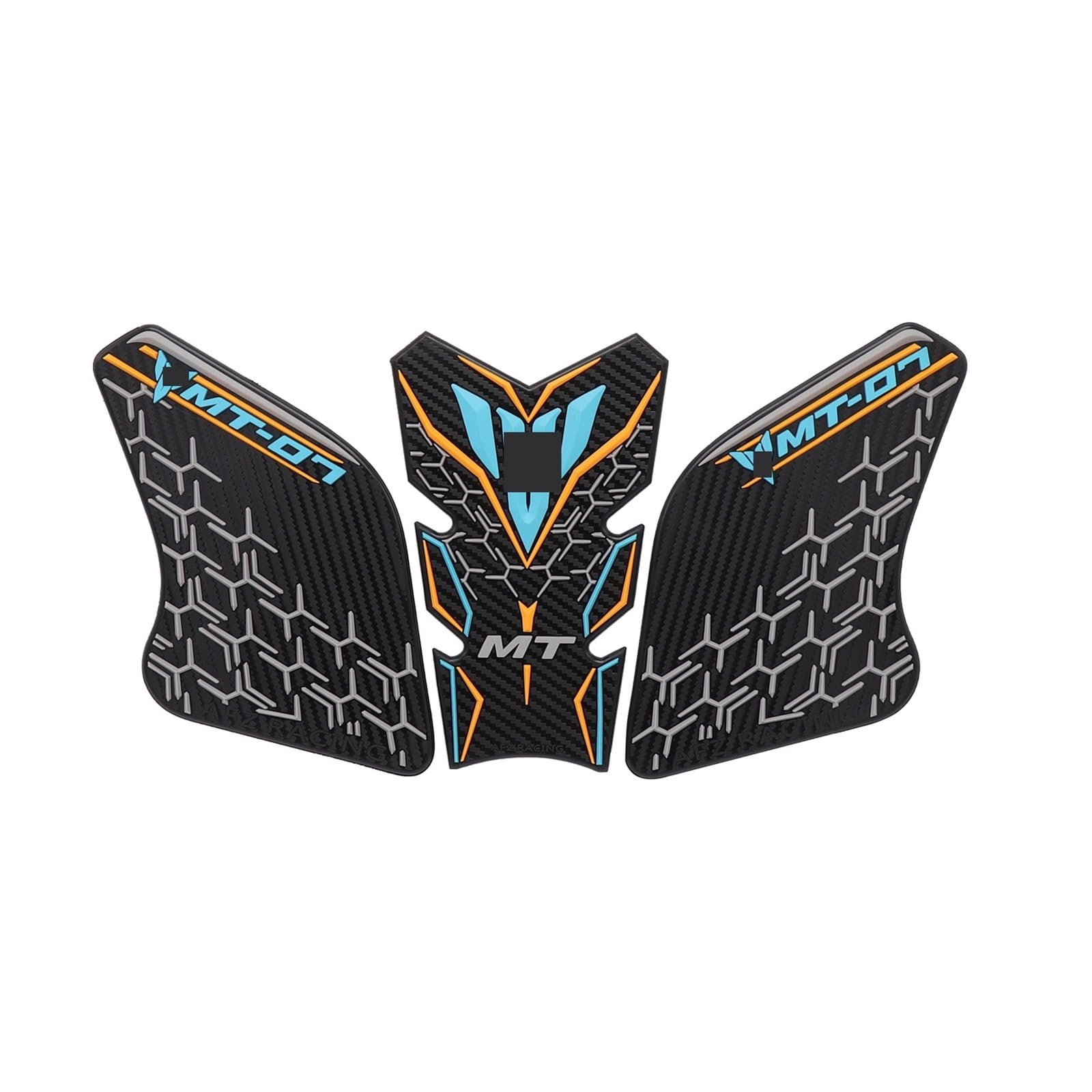 for YAM&AHA MT-07 2020-2024 Motorcycle Fuel Tank Sticker Fuel Tank Sticker Traction Fuel Decal Tank