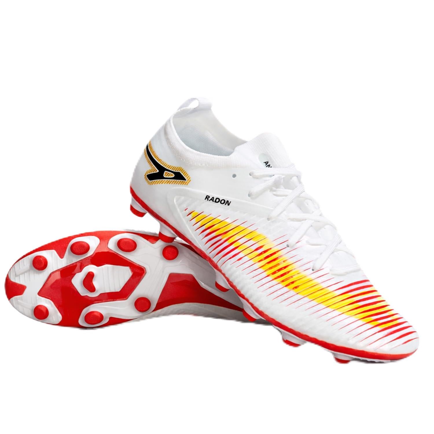 Radon Ultra Flexible & Light Weight Football Shoes for Men & Women, Multi-Purpose Durable Stud, Polyurethane, Low Top, Adult