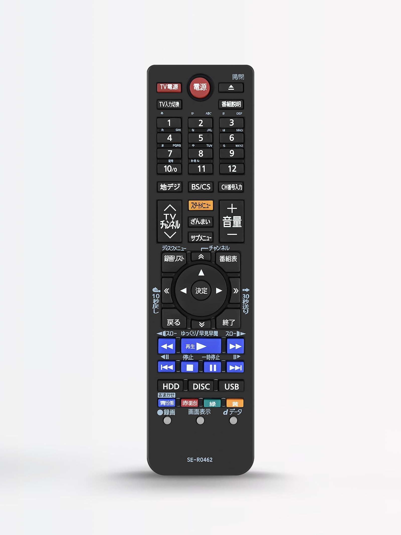 Amazon | ブルーレイディスクレコーダー リモコン SE-R0462 for 東芝  