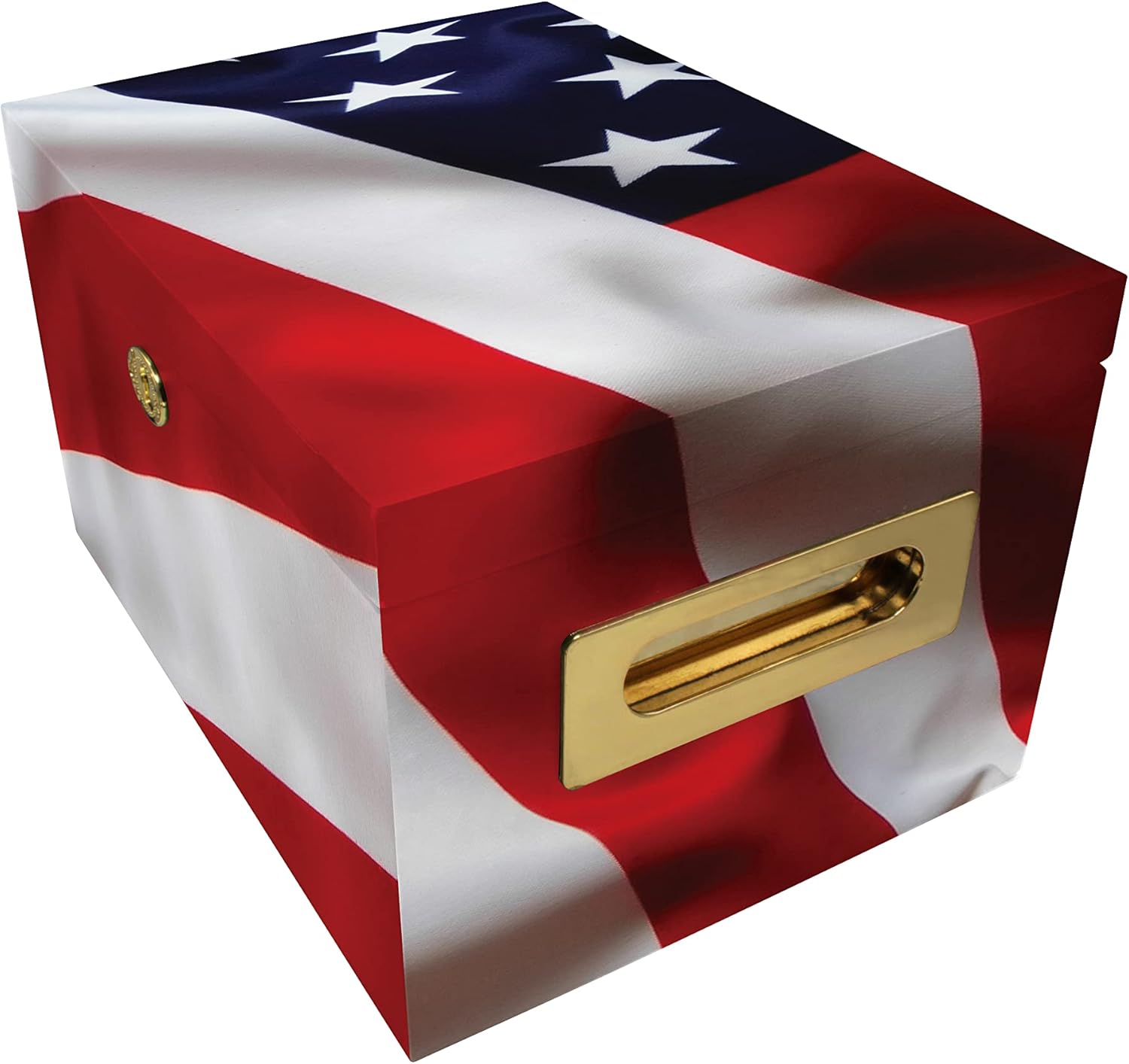 Flag Cremation Urn for Ashes Adult Male & Female - Personalized Cremation Urns for Human Ashes Adult Female Male Mom Dad Decorative Urns - Beautifully Handcrafted Urn for Women & Men