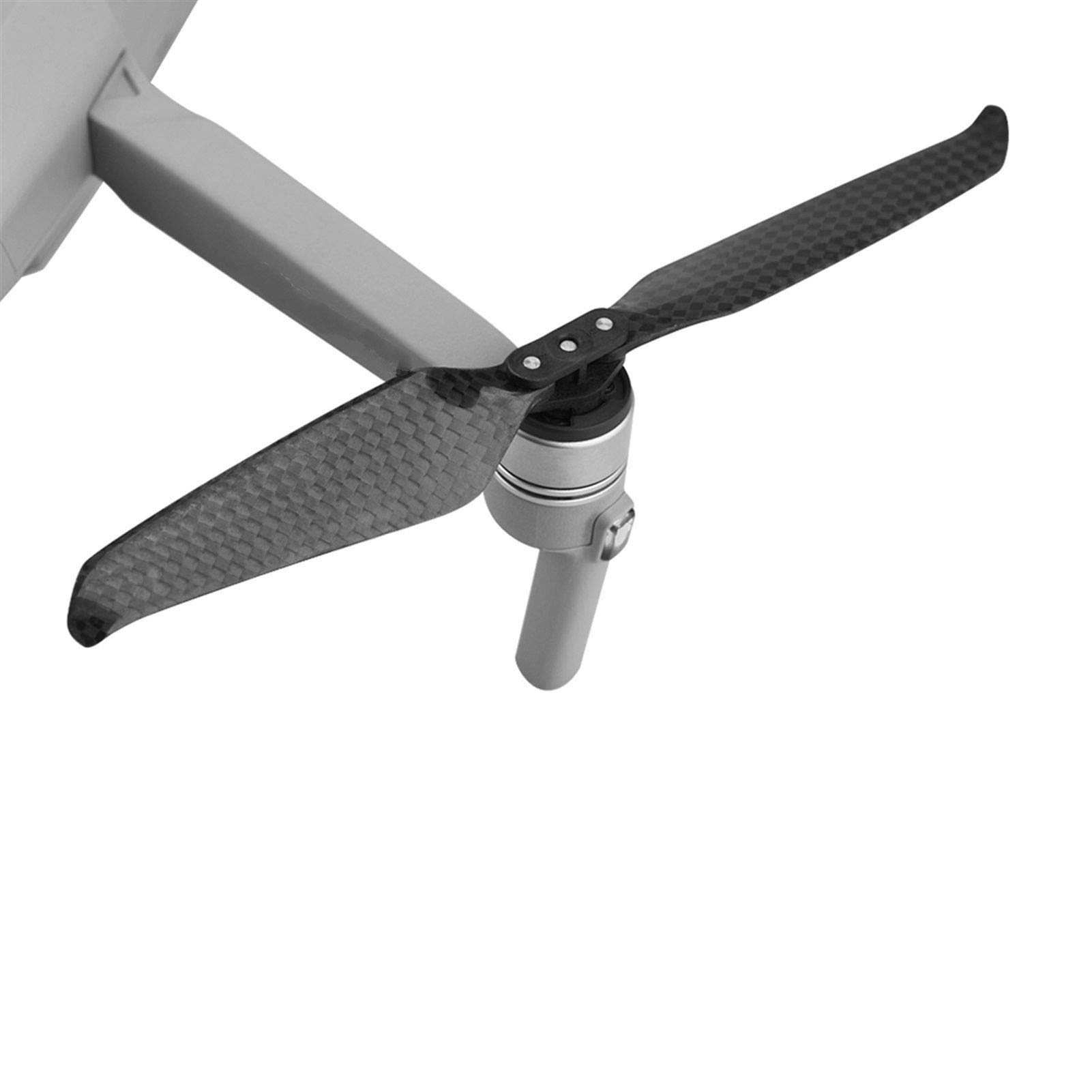 7238 Śmigła z włókna węglowego o niskim poziomie hałasu, do DJI, do akcesoriów do dronów Mavic Air 2, 2 szt. Uchwyt na taśmę do łopatek
