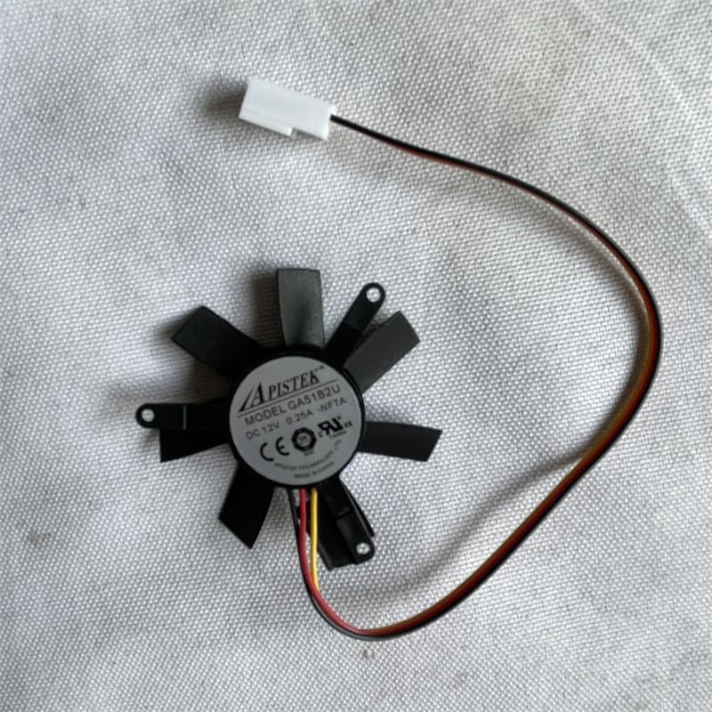 GA51B2U 12V Cooling 0.25A Graphics Card Fan
