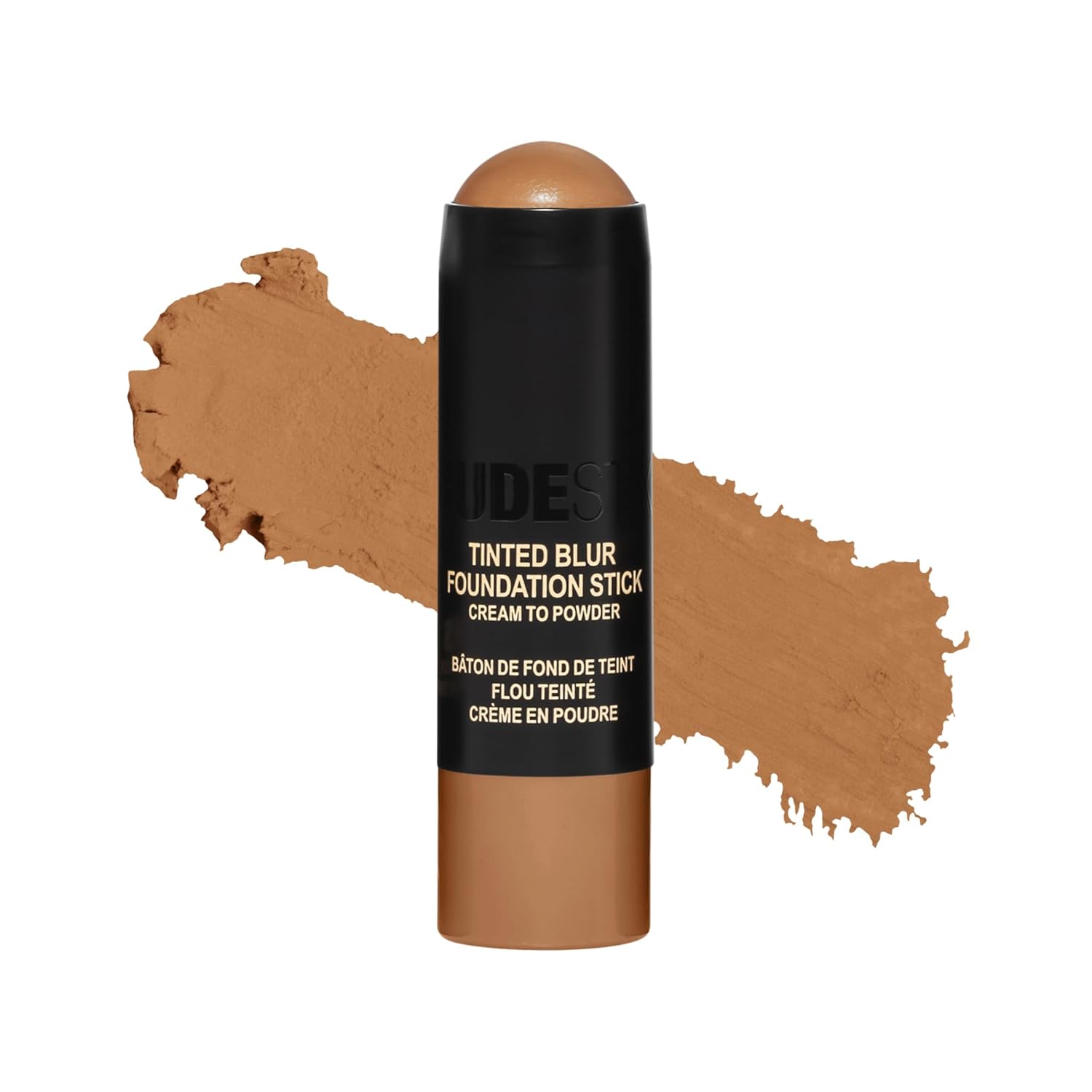 Nudestix Tinted Blur Foundation Stick – Cream-to-Powder Lightweight Makeup for Blurring Pores, Blemishes & Fine Lines | Natural-Matte Finish with Light-Reflecting Pigments