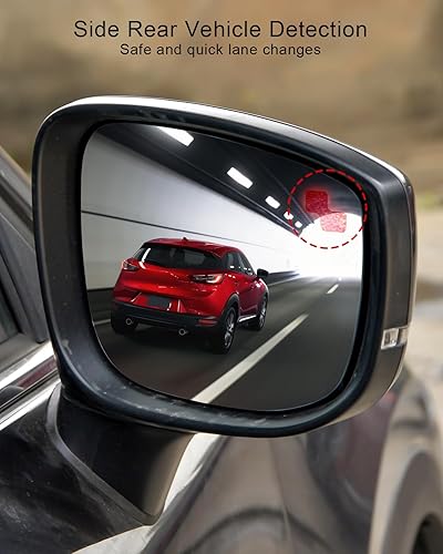 Miniatura 4 de Espejo calefactable para el lado del pasajero con monitoreo de punto ciego apto para CX-5 2015 2016 CX-3 2016-2021 Reemplazar KA0G-69-1G1