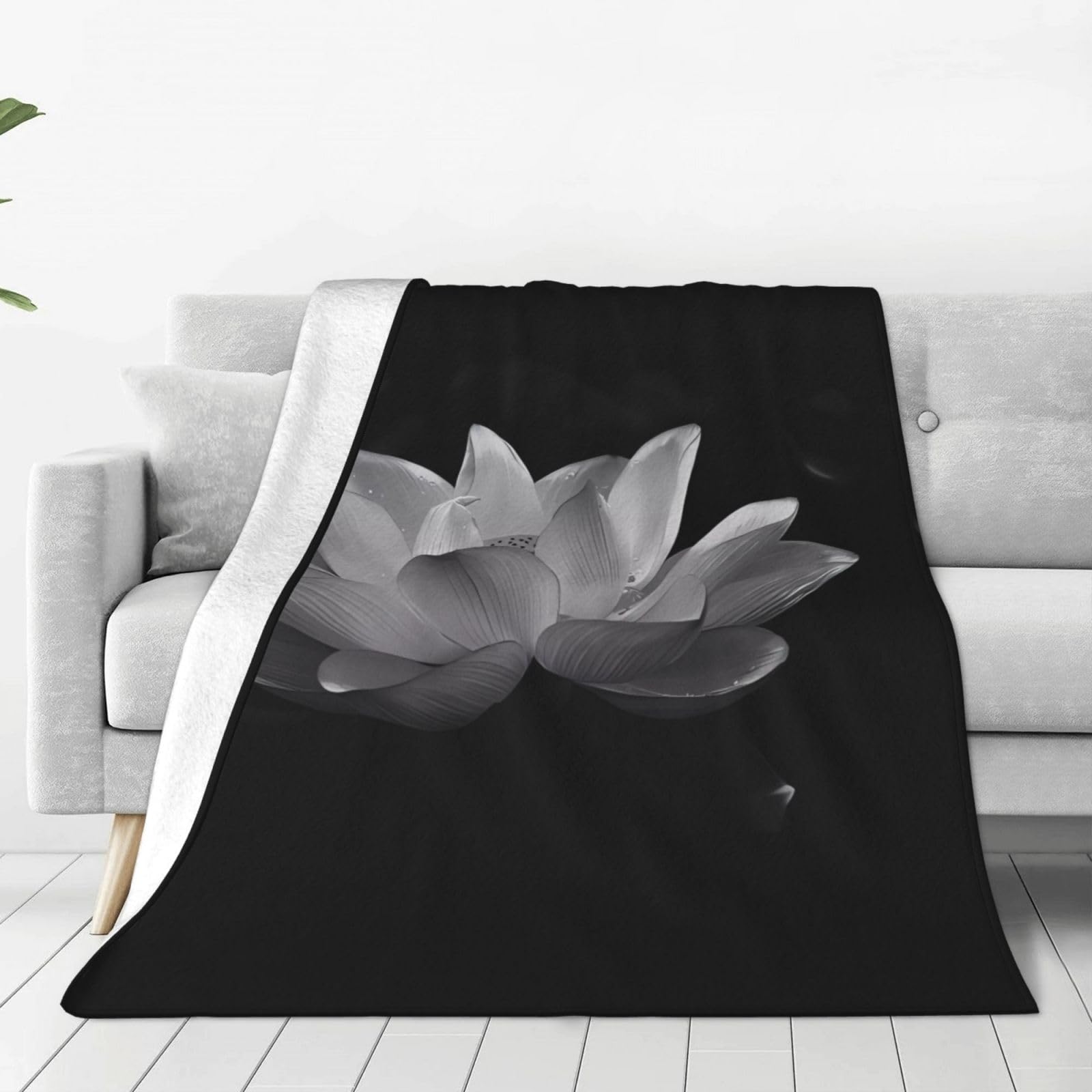 Plaid flanelle polaire 203x152 cm couverture lit chaude toutes saisons