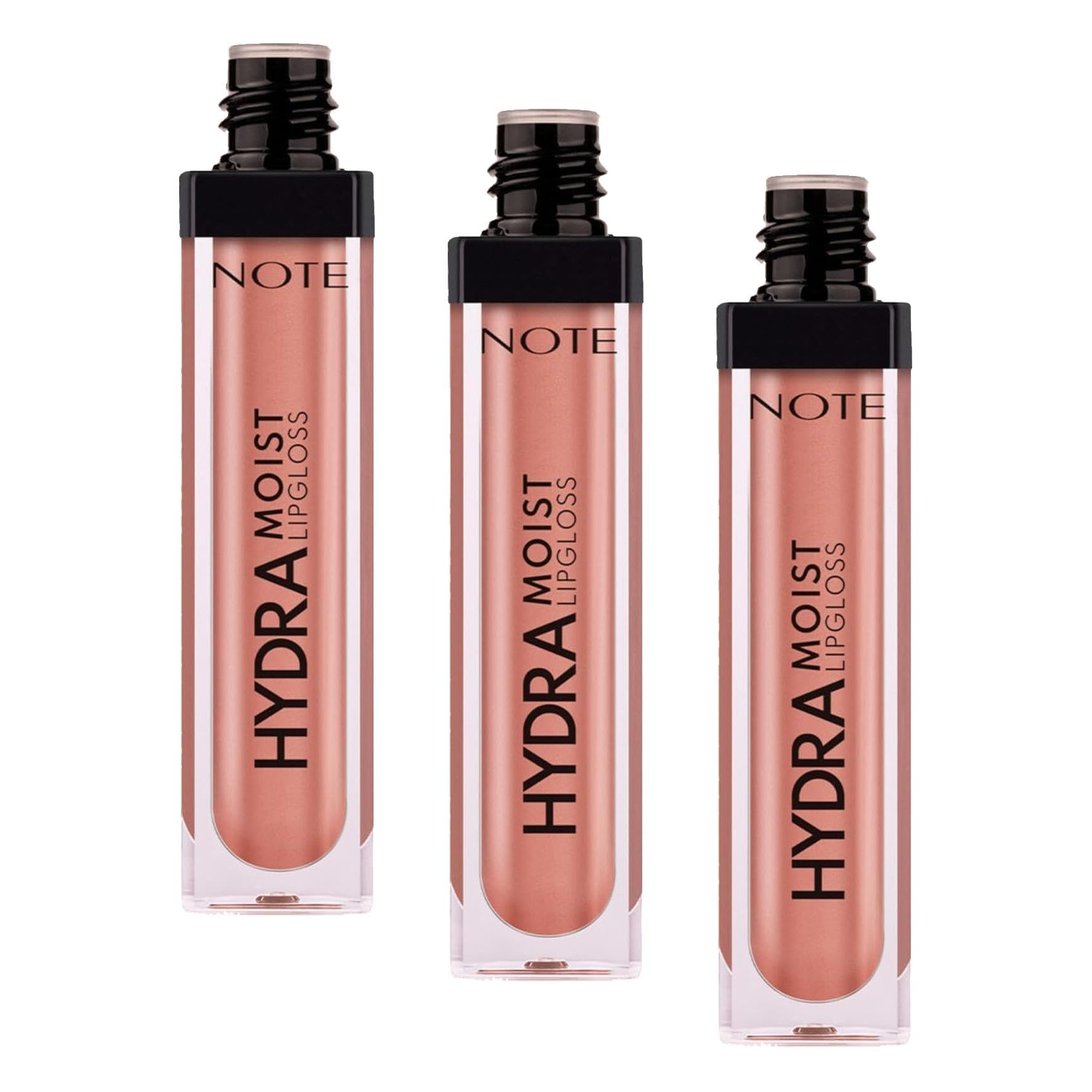 Note Cosmetics Hydramoist Lipgloss Nemlendirici Dudak Parlatıcısı - 13 Secret Kiss - Işıltılı (3 paketi)