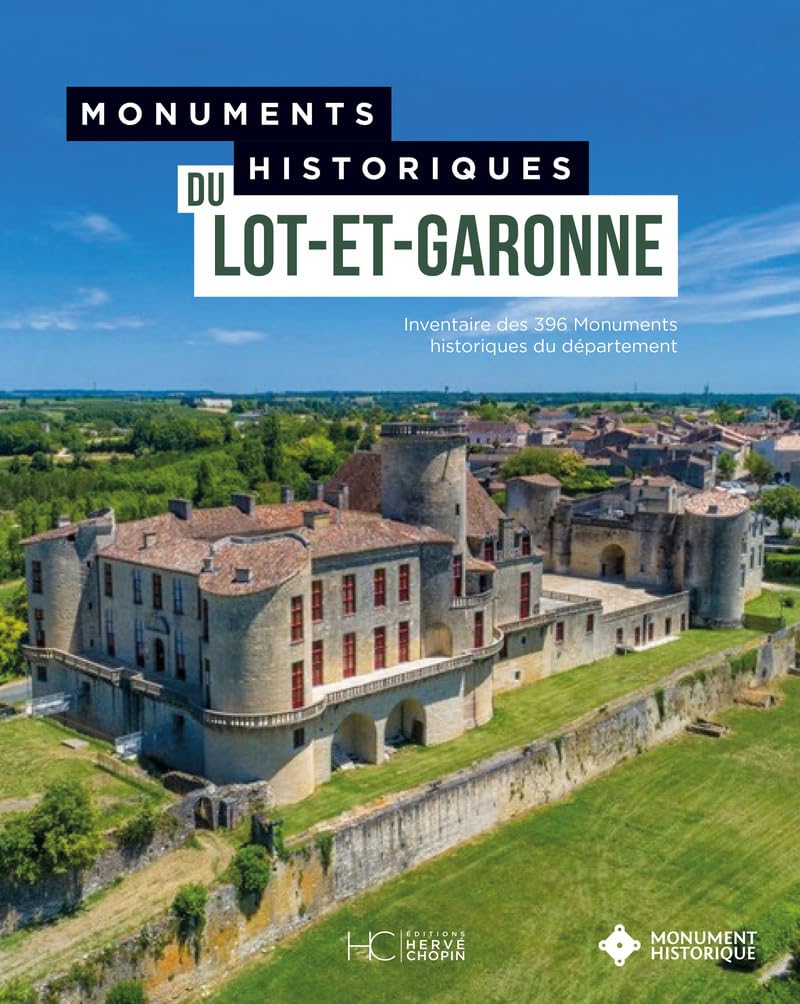 Monuments historiques du Lot-et-Garonne idée cadeau pour amoureux du patrimoine