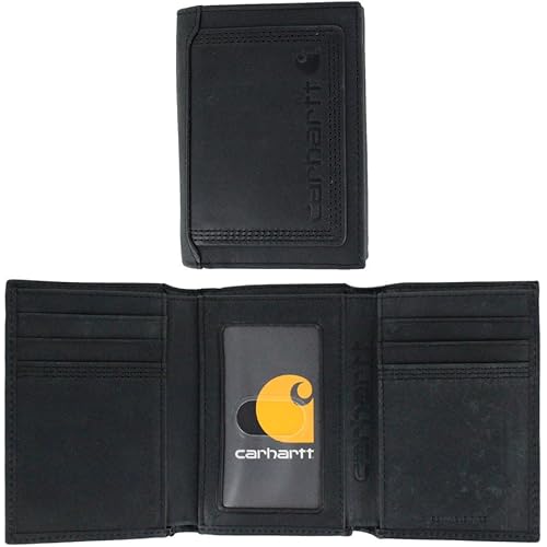 Men's Rugged Leather Triple Stich Wallet, Available in Multiple Styles