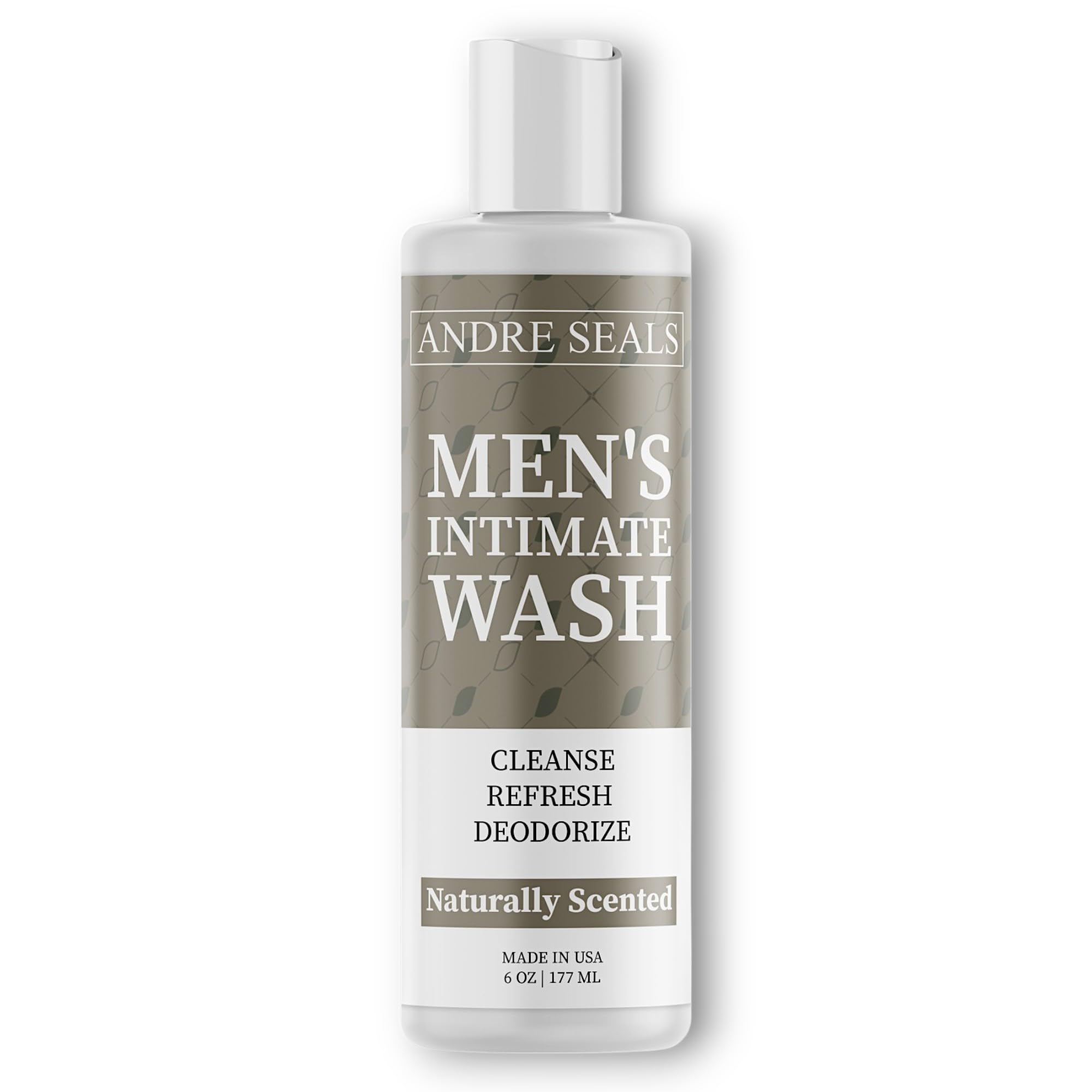 Intimate Wash for Men | Natural Aloe Vera, Vitamin E & Tea Tree Blend | Odor Control & Hydration | Daily Comfort & Freshness | Foreskin & Ball Wash For Men