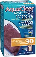 Vista 1 de AquaClear 30 Activated Carbon Insert, Aquarium Filter Replacement Media, A602