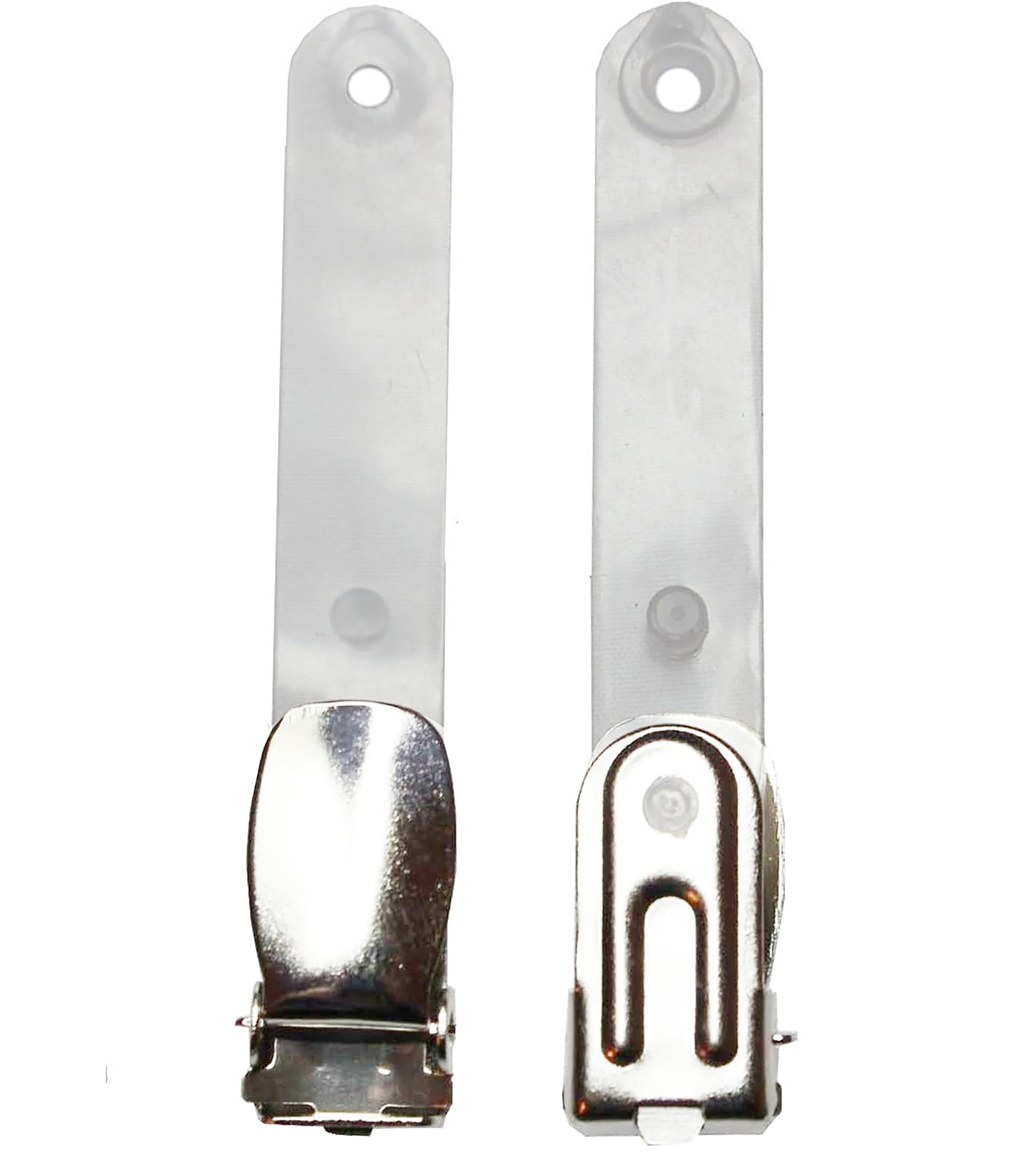 Crocodile Style ID Badge Clips (Pack of 100) from PCL Media Ltd to Be Used with ID Card Holder & Name Badge Pockets Lever ID Badge Clip โ image 1
