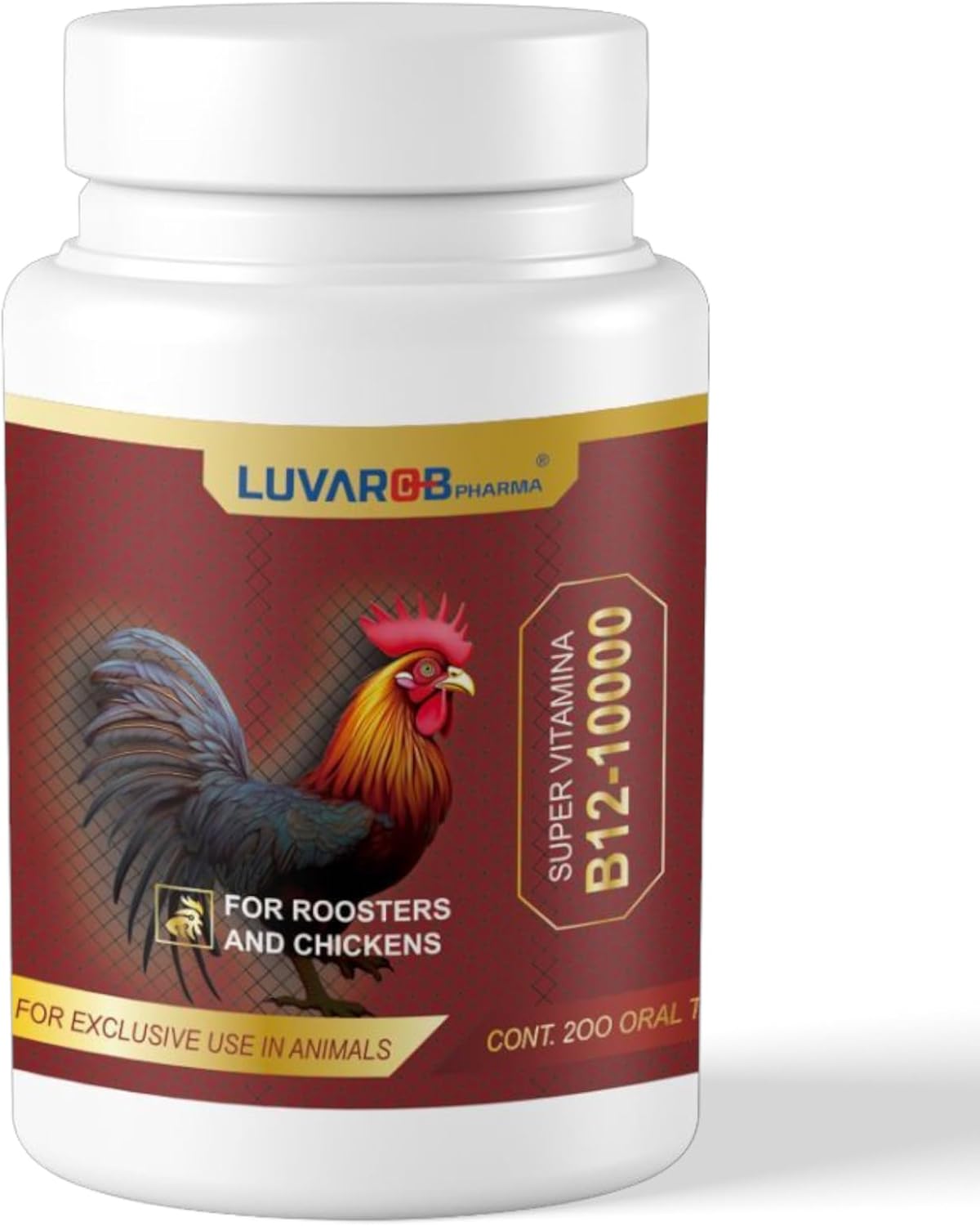 B-12 200 Tablets for Birds Roosters
