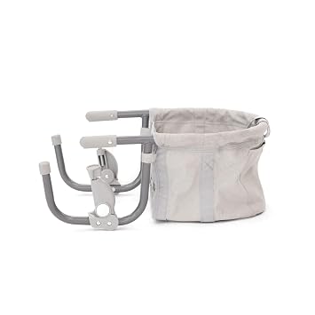 Regalo Easy Dinner Hook-On High Chair, Portable Clip-On Baby High Chair for Table, Foldable Travel High Chair with Storage Pocket, Rubber Grips to Protect Surfaces