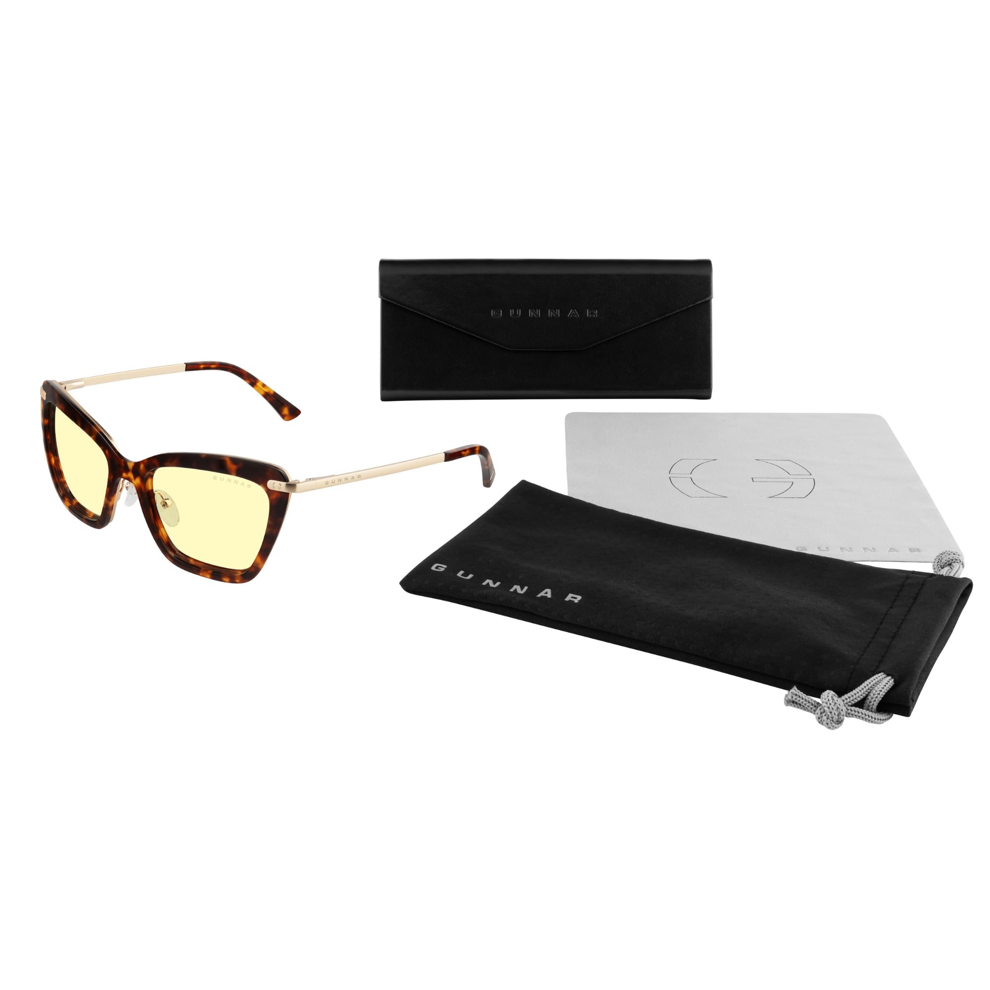 Gunnar Blaulichtfilter-Brille - Anna - Tortoiseshell - Amber