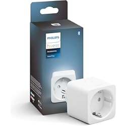 Mejor Enchufe Inteligente 2021 Philips Hue - Enchufe inteligente, Control remoto dispositivos, Ahorro de luz, Compatible con Alexa y Google Home
