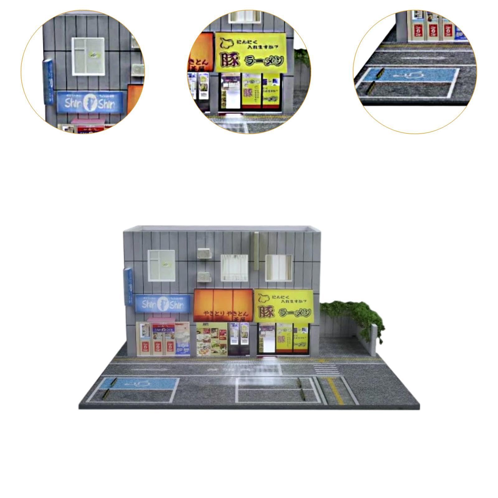 Miniatur Szenenmodell Im Maßstab 1/64 Zur Ausstellung mit