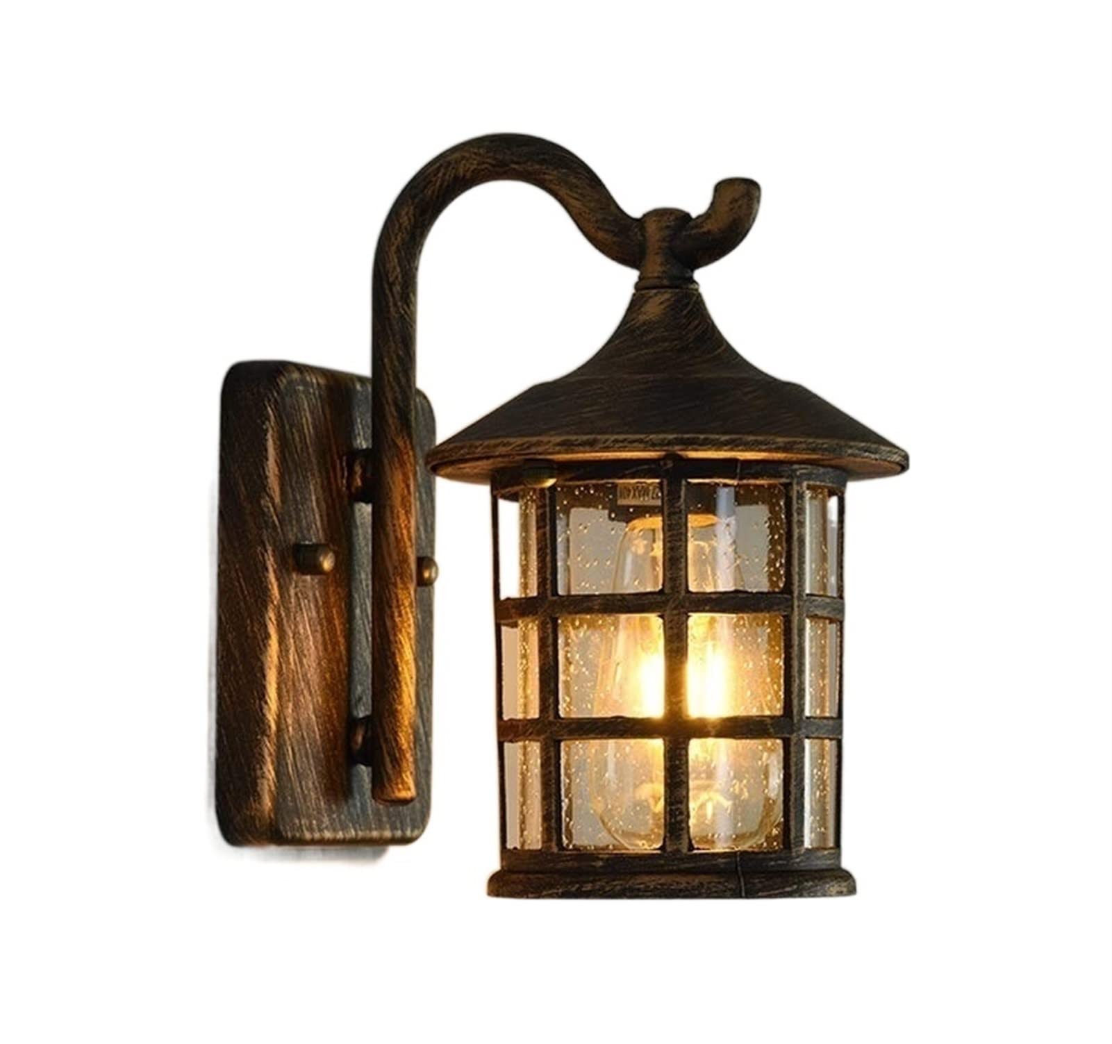 Wall Sconce E27 Lampe Murale pour Balcon et Couloir Extérieur
