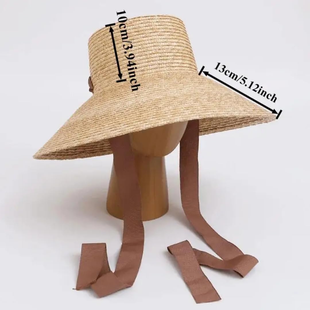 Sonnenhut Strohhut Hut Frauen Strohmüte Mit Breitem Krempigel Sonnenhüte Sonnenhüte Uv Sonnenschutz Strandhut Wind Reisehut