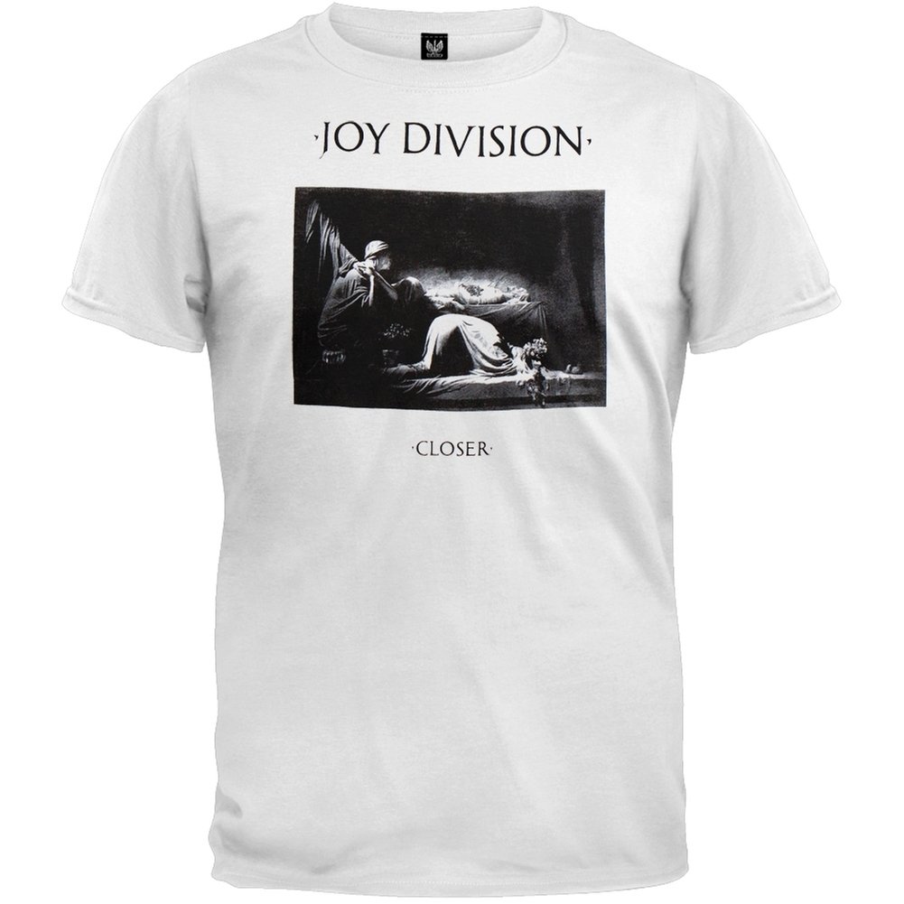 Old Glory - Joy Division - Mens Closer T-Shirt Medium White