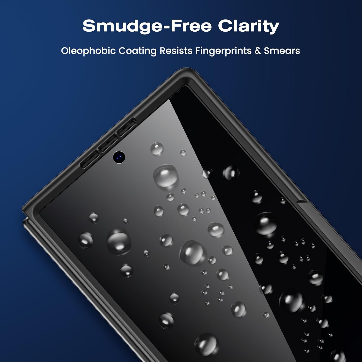 Caka for Galaxy Z Fold 6 Front Frame with Built-in Screen Protector image 4