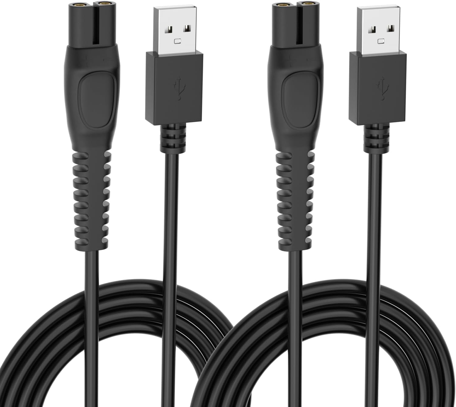 IBERLS 2-Pack 5V Cord Charger Compatible with Phillips Norelco One Blade 360 MG5910, MG7910, 2400, 3600, MG9510, X5006, PQ888, 5V Charging Shaver Cable
