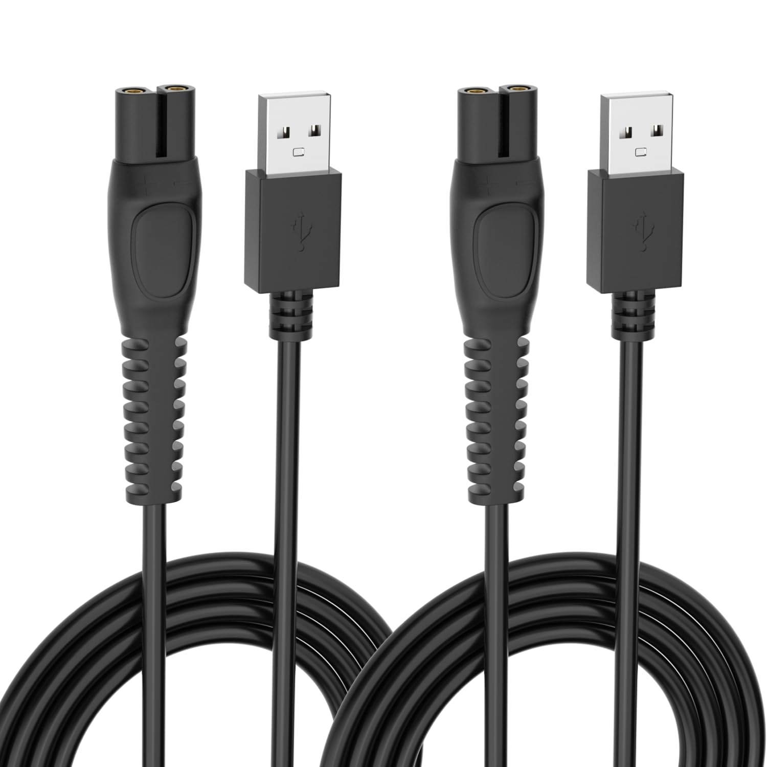 IBERLS 2-Pack 5V Cord Charger Compatible with Phillips Norelco One Blade 360 MG5910, MG7910, 2400, 3600, MG9510, X5006, PQ888, 5V Charging Shaver Cable