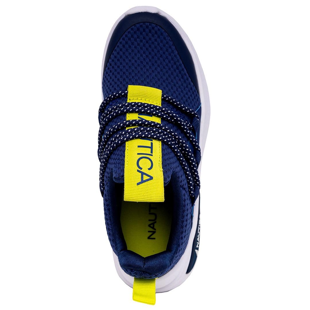 Nautica Scarpe da ginnastica per bambini, comode scarpe da corsa elastiche per ragazzi e ragazze, scarpe eleganti e di supporto per bambini attivi (grandi bambini/bambini/bambini)