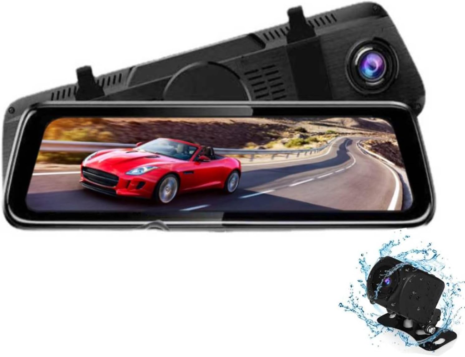 VANTRUE E1 Pro 4K HDR STARVIS 2 Dash Cam Auto, Mini Telecamera auto con