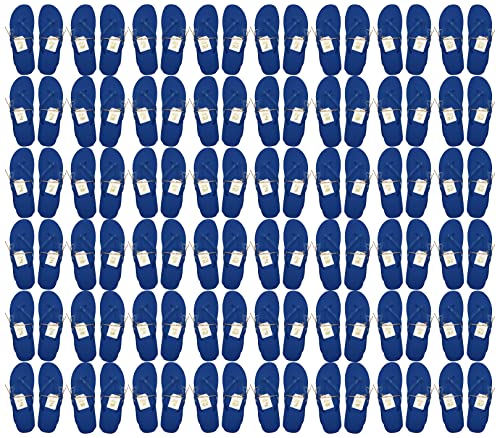 Image of Bulk Flip Flops for Weddings | 48 Pairs | Reception Guest Slippers | Women Men Beach Pool Wholesale Sandals Pack