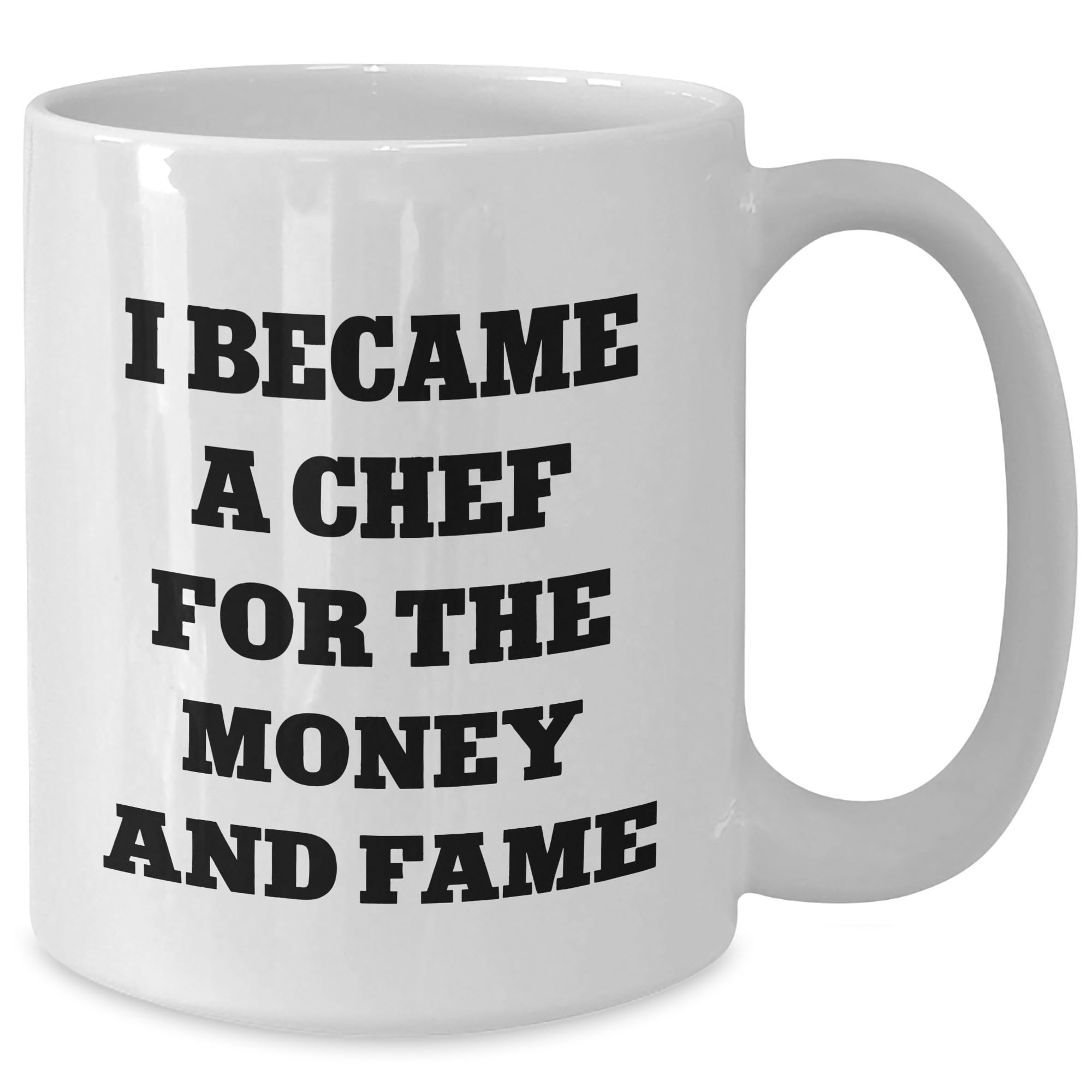 Gifts from Friends and Family for the Chef, Funny Quote White Coffee Mug, Christmas Unique Chef Gifts