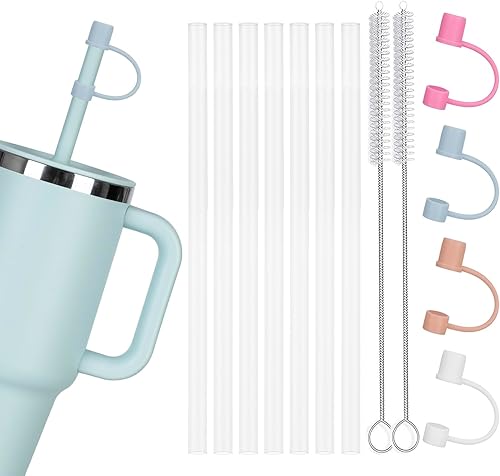 Greant Paquete de 7 popotes compatibles con vaso Hydro Flask de 32 onzas, a prueba de polvo, compatible con vaso Hydro Flask de 32 onzas y 40 onzas, disponible en Yaxa Venezuela