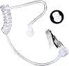Spy Earphones Secret Service Costume Fake Earphones for Men Costume Black/FBI/Secret Agent/MIB/Secret Service/Security Guard Costume Accessories for Kids