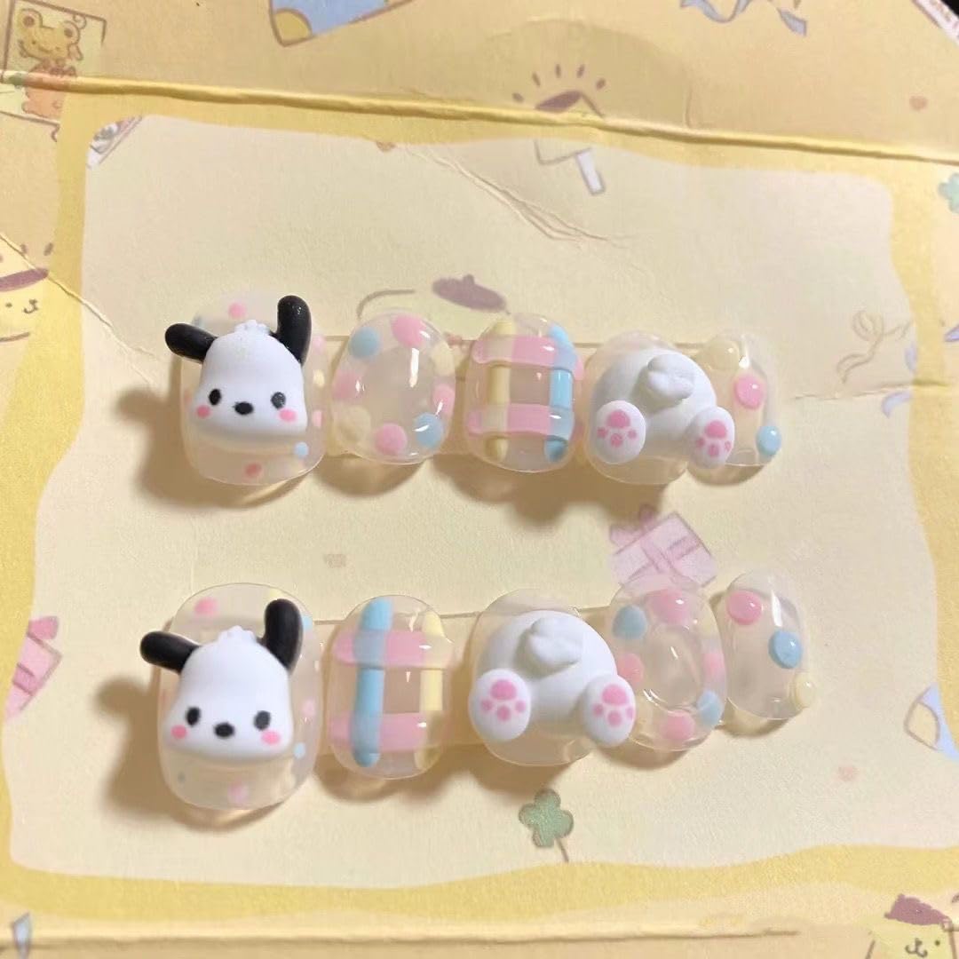 Amazon | T.youyou ネイルチップ 手作り サンリオ Pochacco (SANRIO