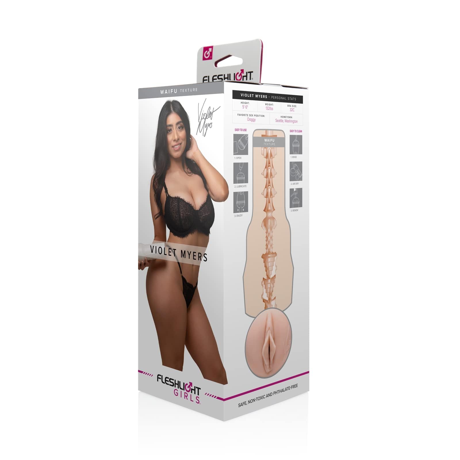 Fleshlight Girls | Violet Myers | Waifu | Male Masturbator