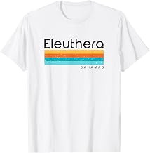 Vintage Eleuthera Bahamas Retro Design T-Shirt