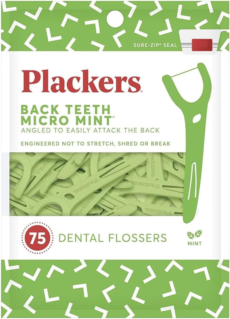 Plackers Back Teeth Micro Mint® Flossers