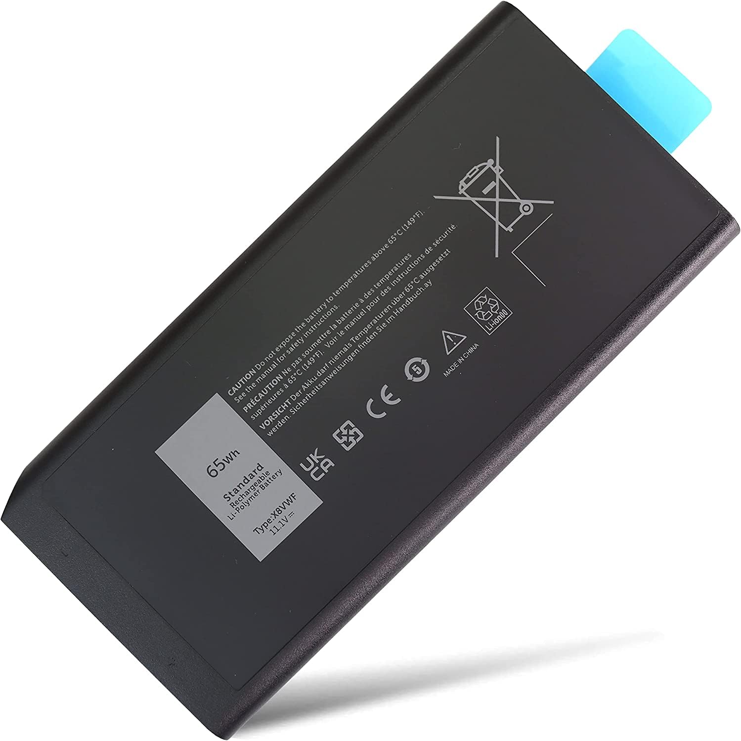 WISTAR Laptop Battery for 4XKN5 CJ2K1 Battery Compatible for Dell