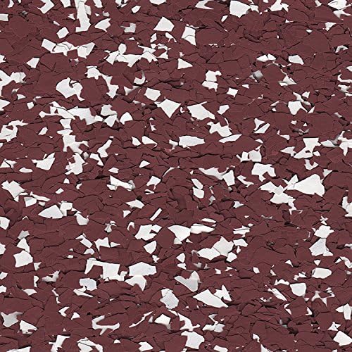 Sports Series Red/White Sooner Garage Floor Kit, 2.6 gal Metal Can