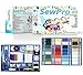 Produktbild SewPro - 373-teiliges Näh-Set mit verschiedenen Fäden, Strickgarnen, Nadeln, Stecknadeln, Schere, Maßband, Knöpfen und mehr + Anleitung für Anfänger, BROSCHÜRE mit Ideen