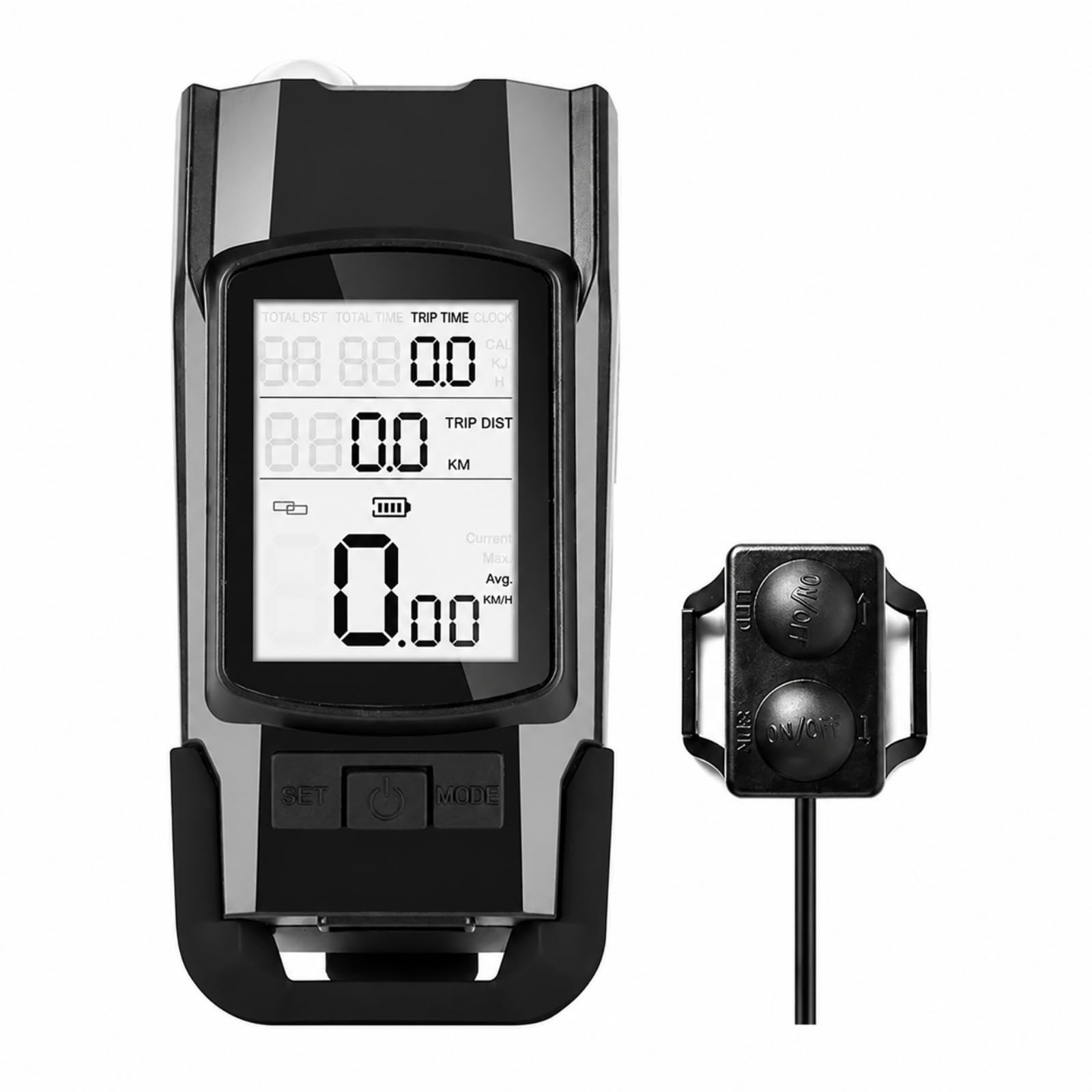 Compteur Vélo Intégré Éage Multifonction Ciclocomputer Rechargeable pr Cyclistes