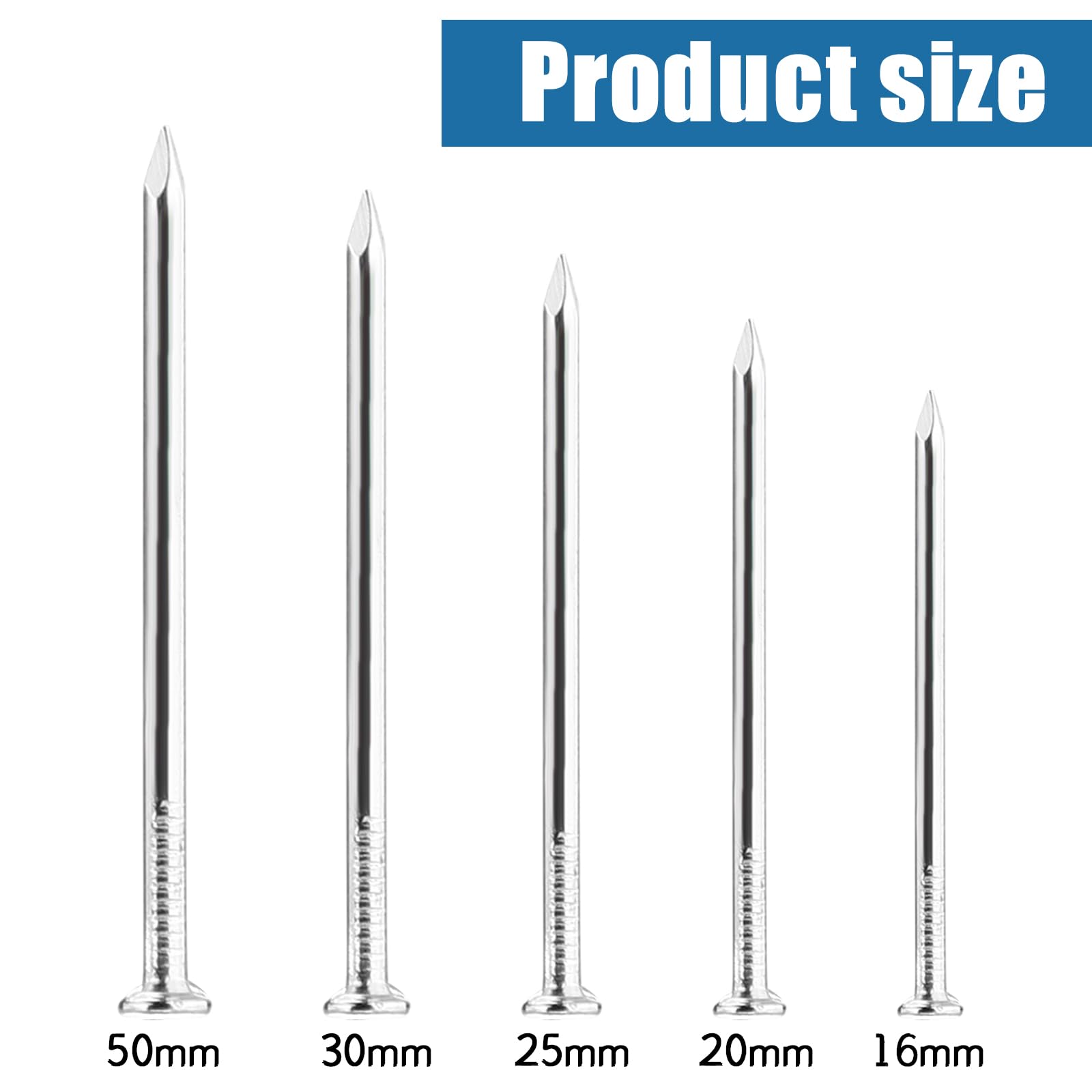 Tacwise 1714 Clous De Finition Brad Galvanisés De Type 18G / 40 , Lot