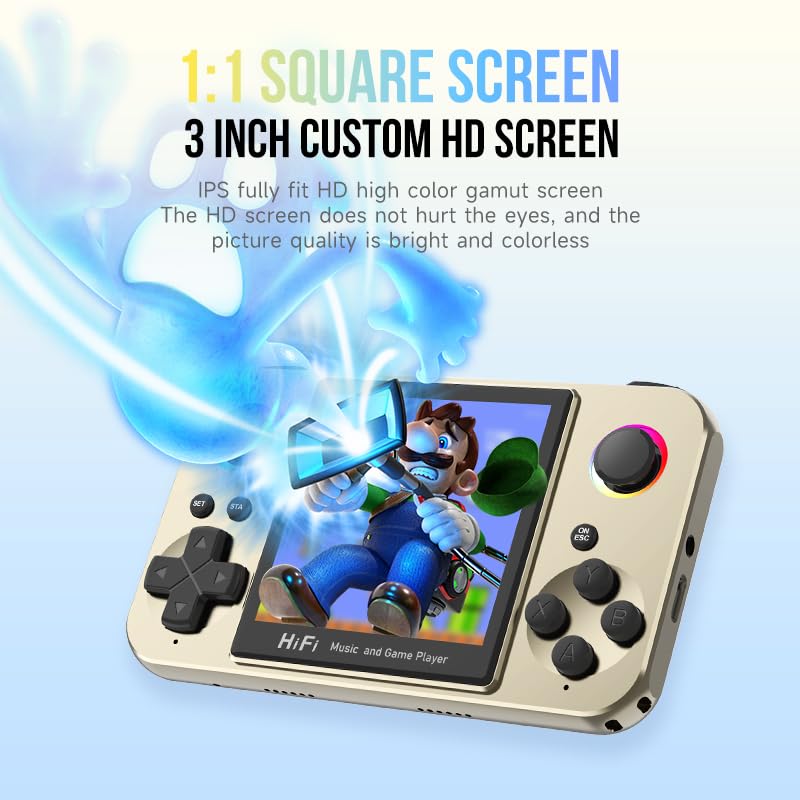 Tragbare-Retro-Spielkonsole-30-IPS-HD-Handheld-Spielgerat-wiederaufladbarer-2000-mAh-Akku-USB-Aufladung-uber-6000-integrierte-Klassische-Spiele-fur-EIN-nostalgisches-Spielerlebnis | Dealmeister.io Alt tag für bilder post titel