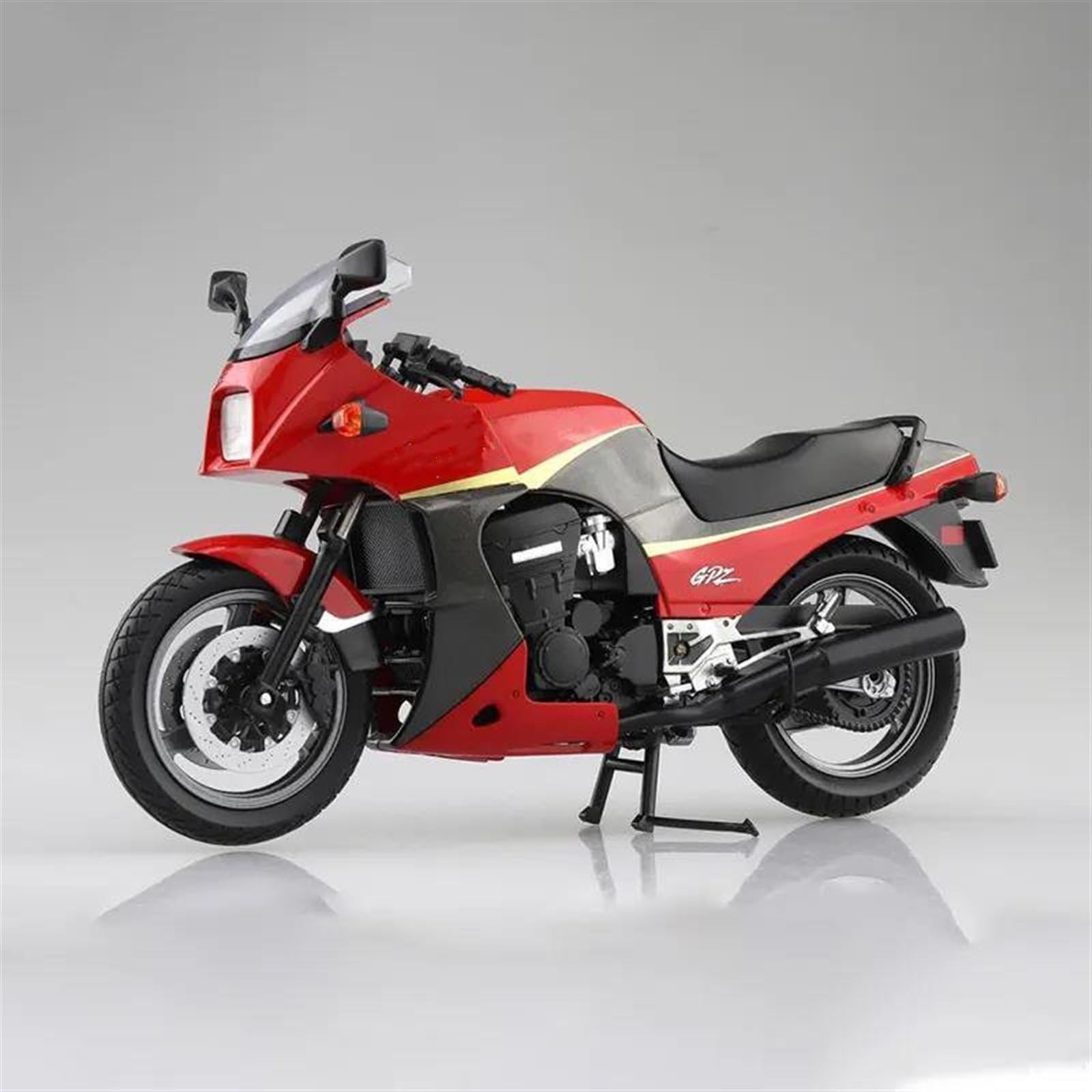Modellspielzeug Motorrad Simulation Diecast Modell Sammlung Geschenk 1:12 Für Kawasaki Ninja GPZ 900 R(Rosso)