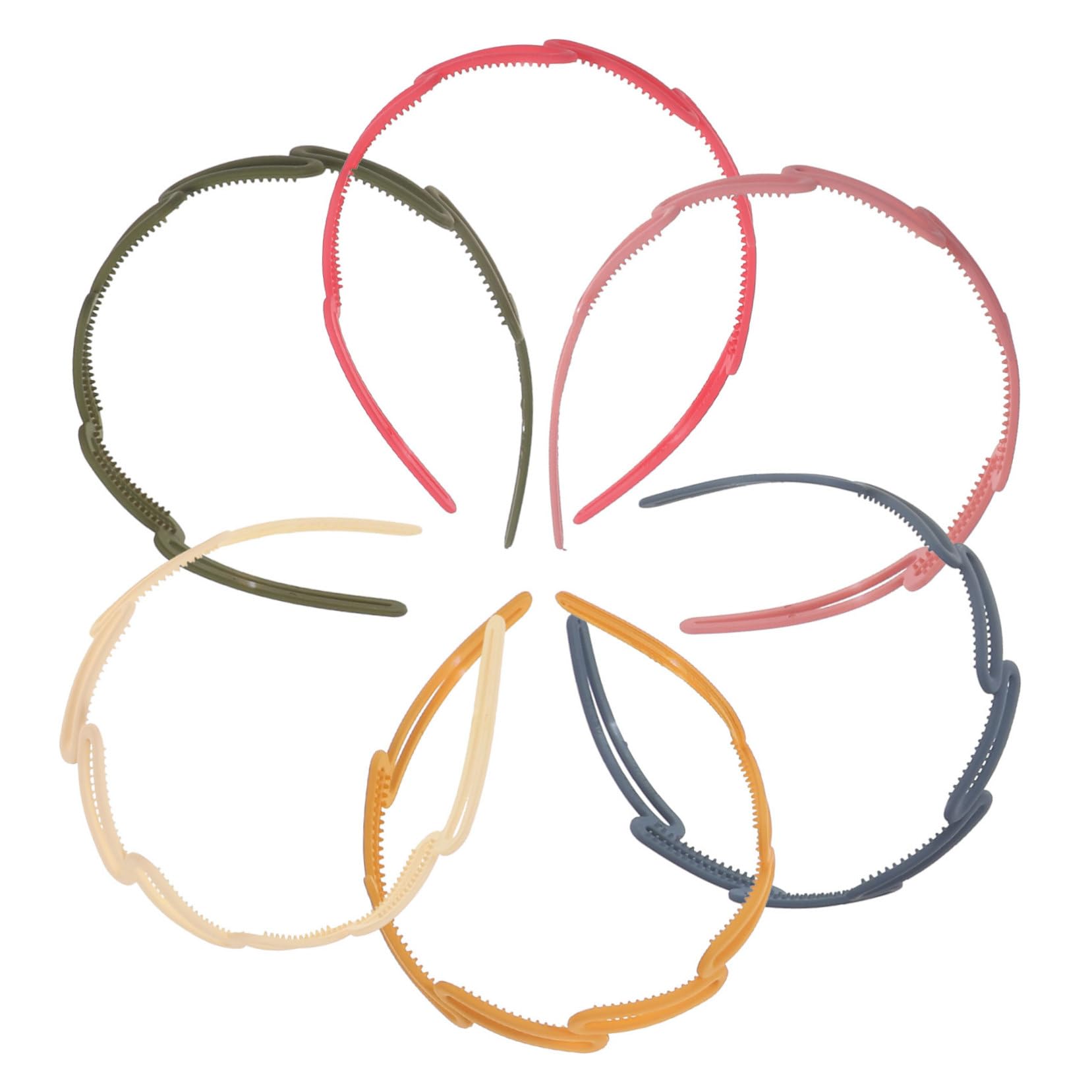MAGICLULU 24piezas De Lavado Facial Para Mujer Accesorios De Cabello y Elásticos Para Skincare y Yoga Melocotón Jengibre