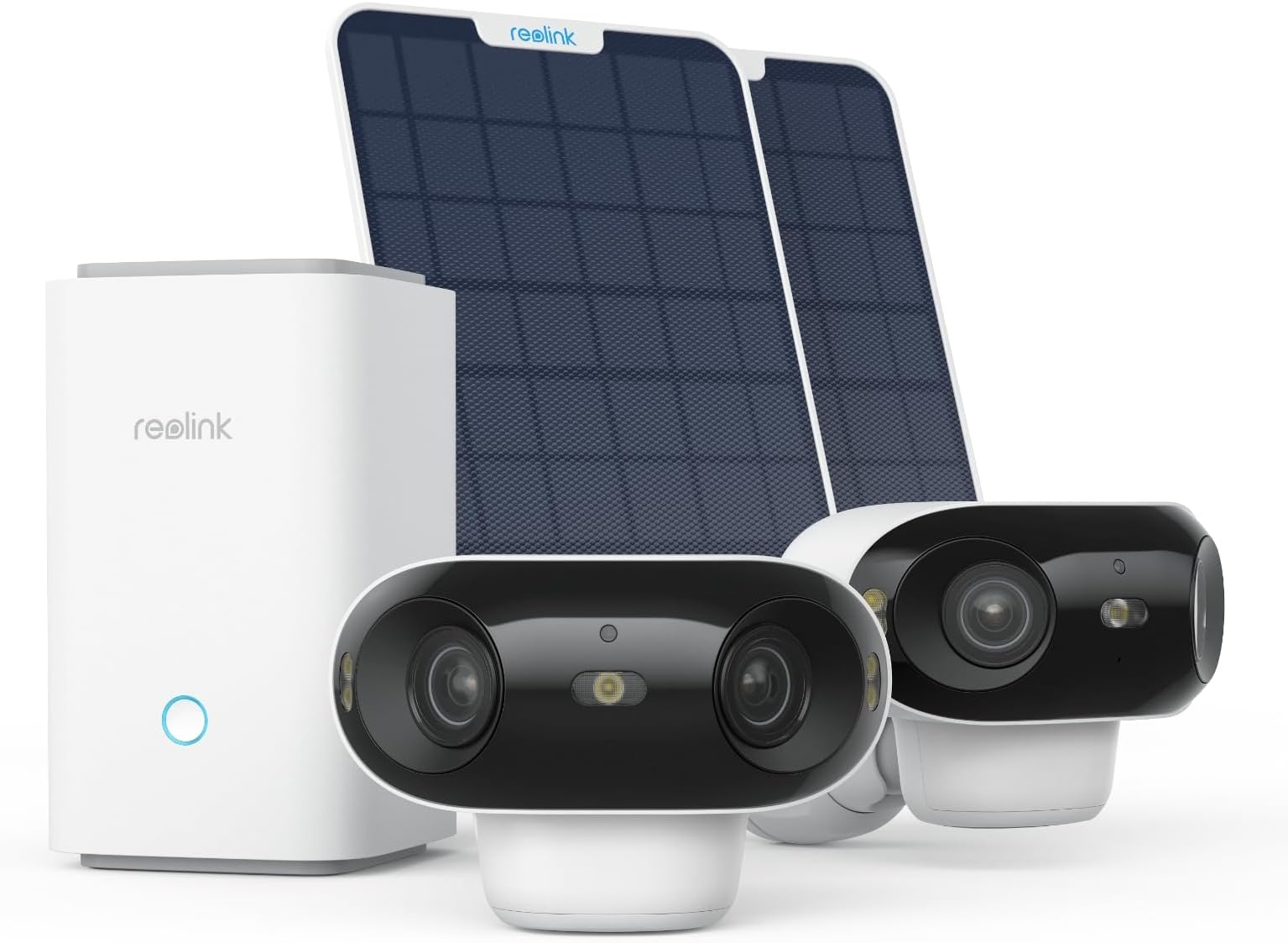 Reolink 4MP Solar Überwachungskamera Außen - Kabellos Mit 360° Blick & Personen-Erkennung